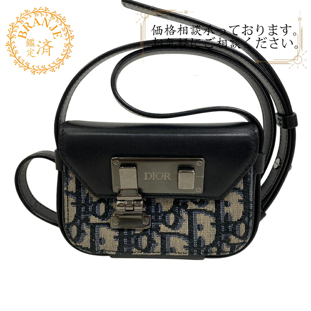 楽天市場】Dior ディオール オブリーク ディオールロック ショルダー