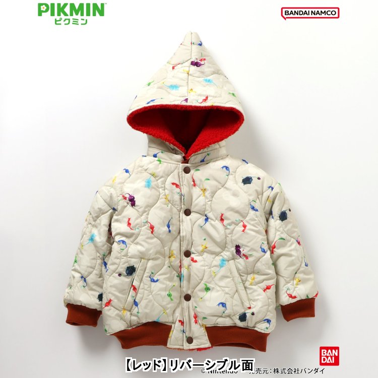 楽天市場】【ピクミン】リバーシブルボアブルゾン ▽▽ 男の子 女の子