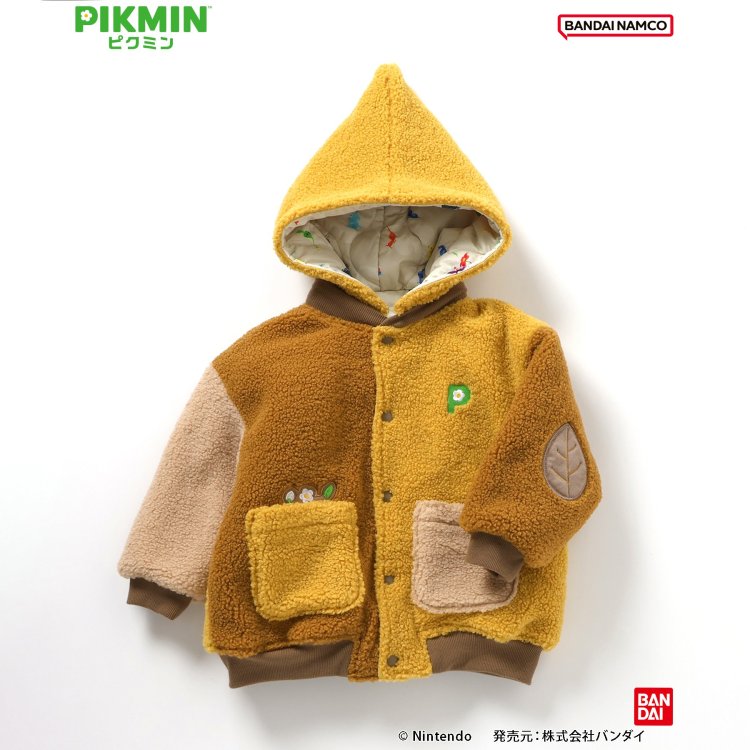 楽天市場】【ピクミン】リバーシブルボアブルゾン ▽▽ 男の子 女の子