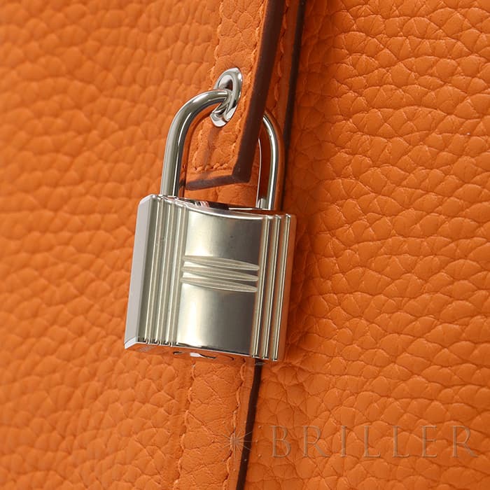 楽天市場】エルメス ピコタンロックPM トリヨンクレマンス オレンジ