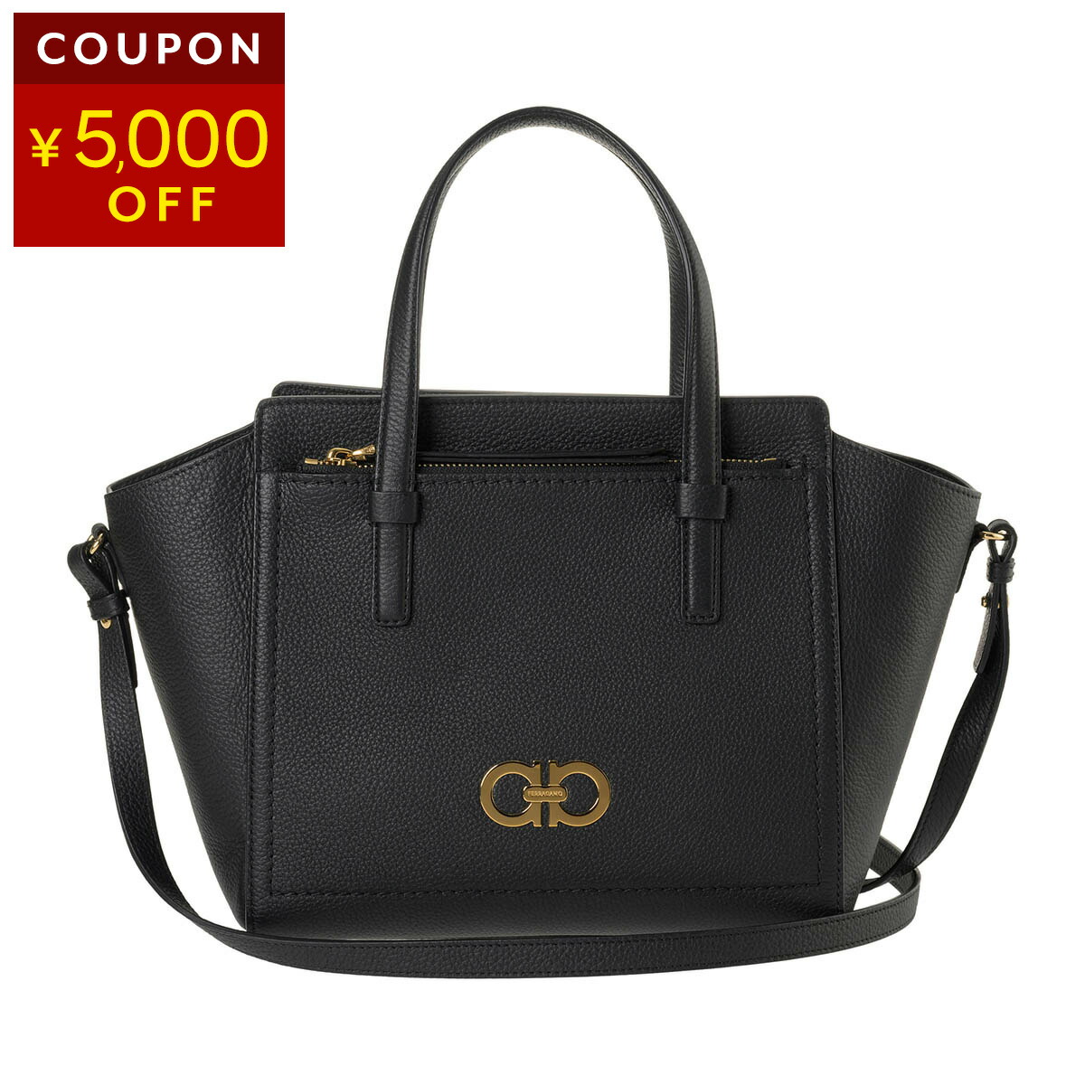 楽天市場】フェラガモ ハンドバッグ FERRAGAMO ガンチーニ 214446