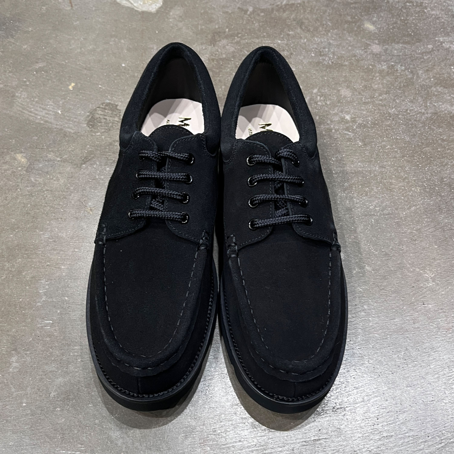 楽天市場】MARBOT【マルボー】-MOCCASIN SHOES(BLACK) : chanto.