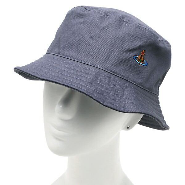 楽天市場】ヴィヴィアンウエストウッド 帽子 バケハ ブルー メンズ