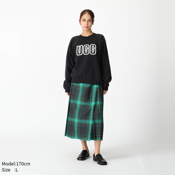 楽天市場】UGG アグ スウェット UGG ロゴ クルーネック スウェット