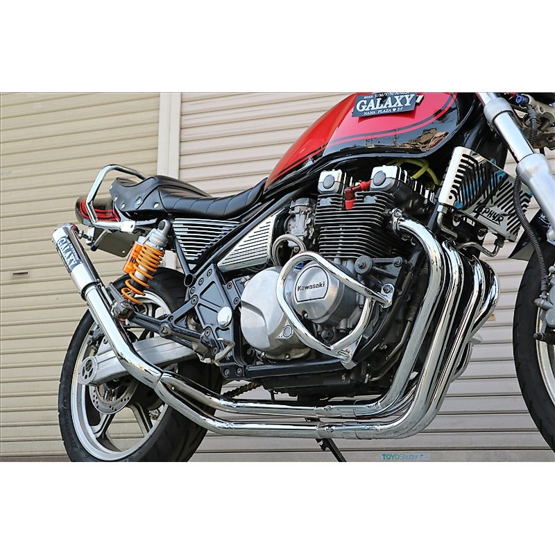 楽天市場】ゼファー400 ぶち上げ ギャラクシー マフラー メッキ