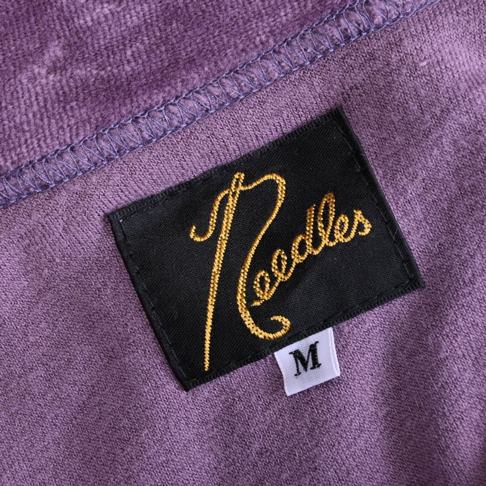 楽天市場】Needles ベロア トラック セットアップ M/M パープル