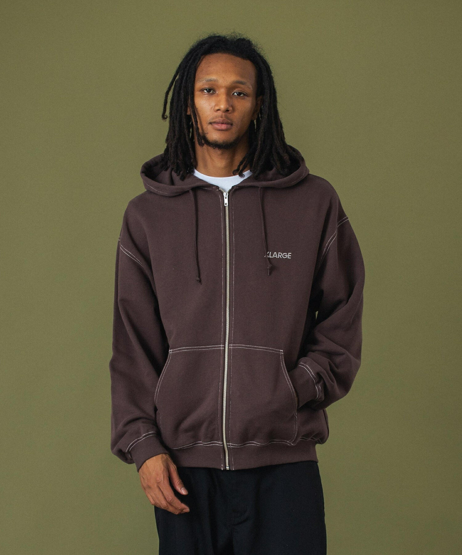 楽天市場】【公式】XLARGE エクストララージ RHINESTONE OG ZIP HOODED