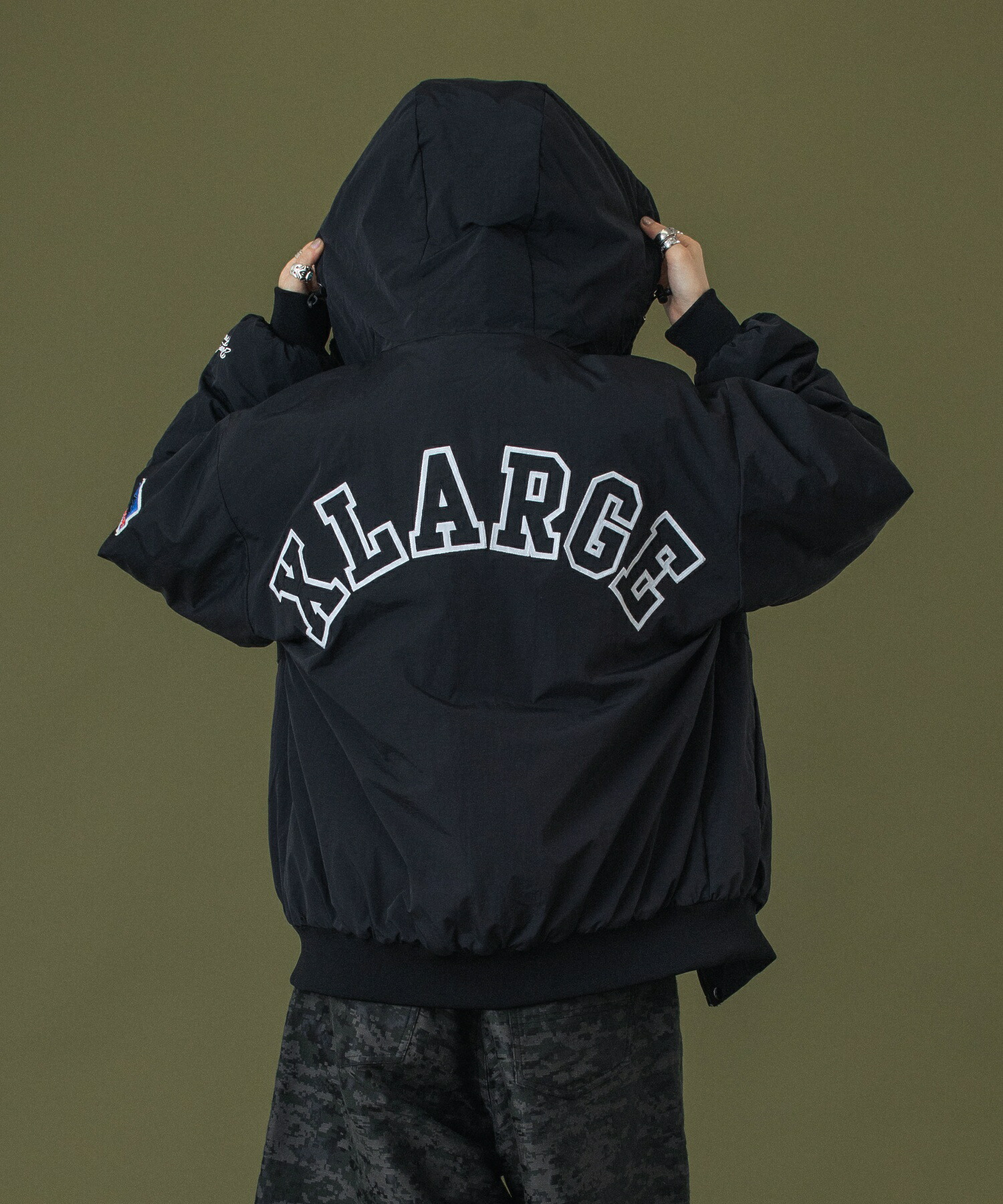 楽天市場】【公式】XLARGE エクストララージ NYLON PUFFER JACKET