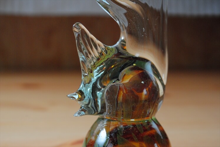 楽天市場】【送料無料】イタリア ムラーノガラス 魚 オブジェ Italy