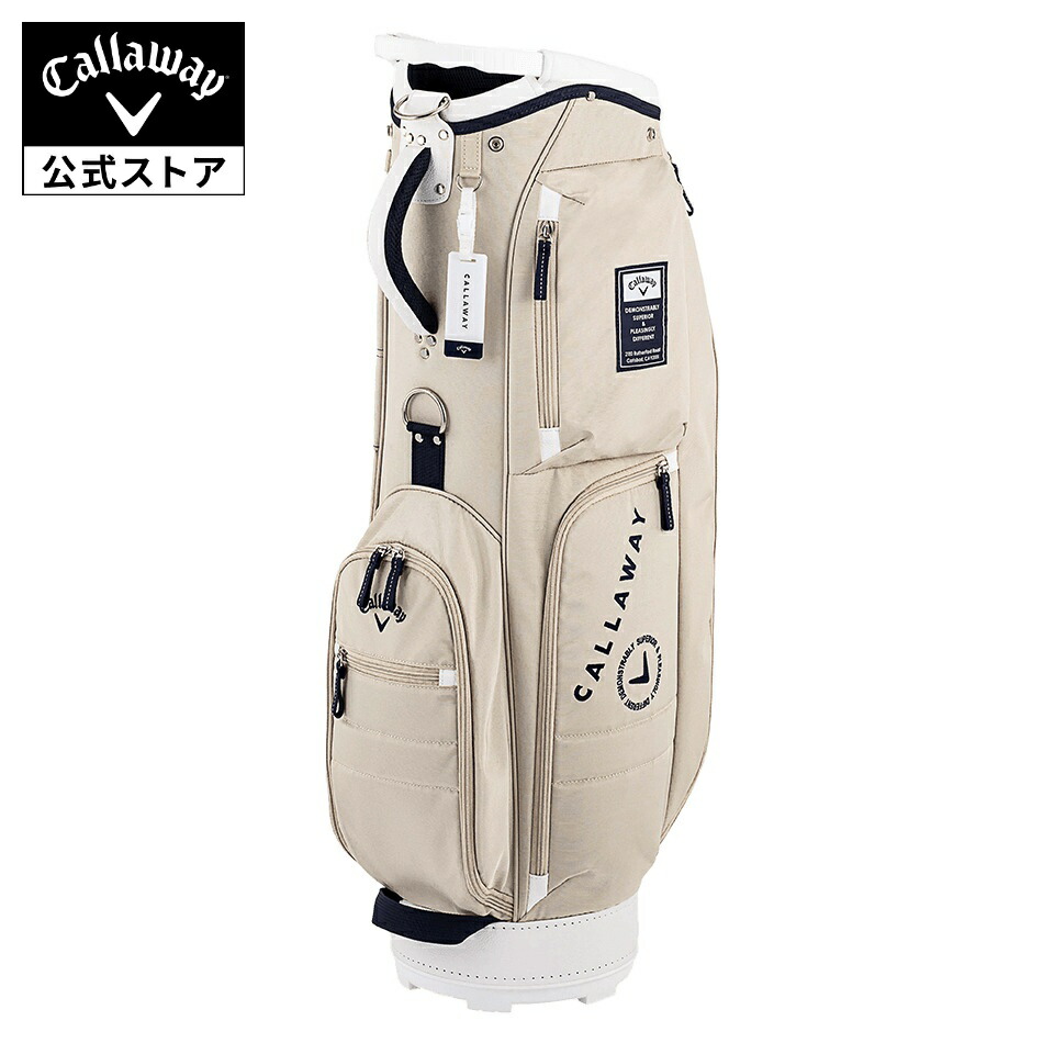 楽天市場】キャディバッグ（カラーベージュ）（バッグ・ケース｜ゴルフ
