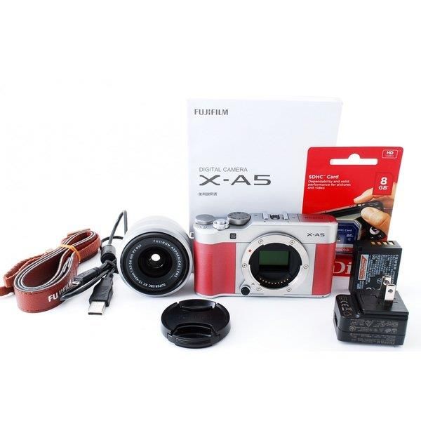 楽天市場】【中古】 フジフィルム FUJIFILM FUJIFILM X-A5 ピンク
