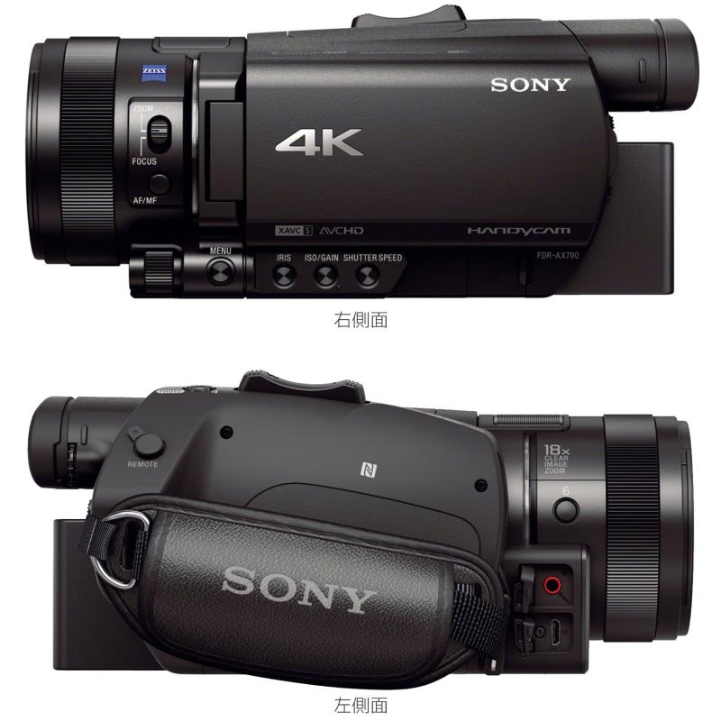 楽天市場】【中古】 SONY(ソニー) 4K ビデオカメラ Handycam FDR-AX700