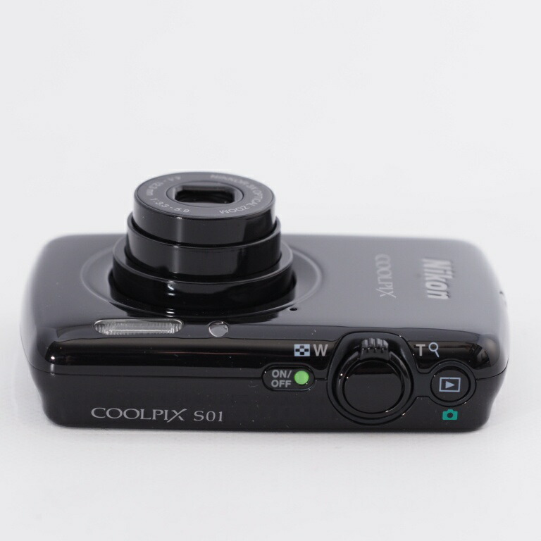楽天市場】Nikon ニコン コンパクトデジタルカメラ COOLPIX S01 超小型