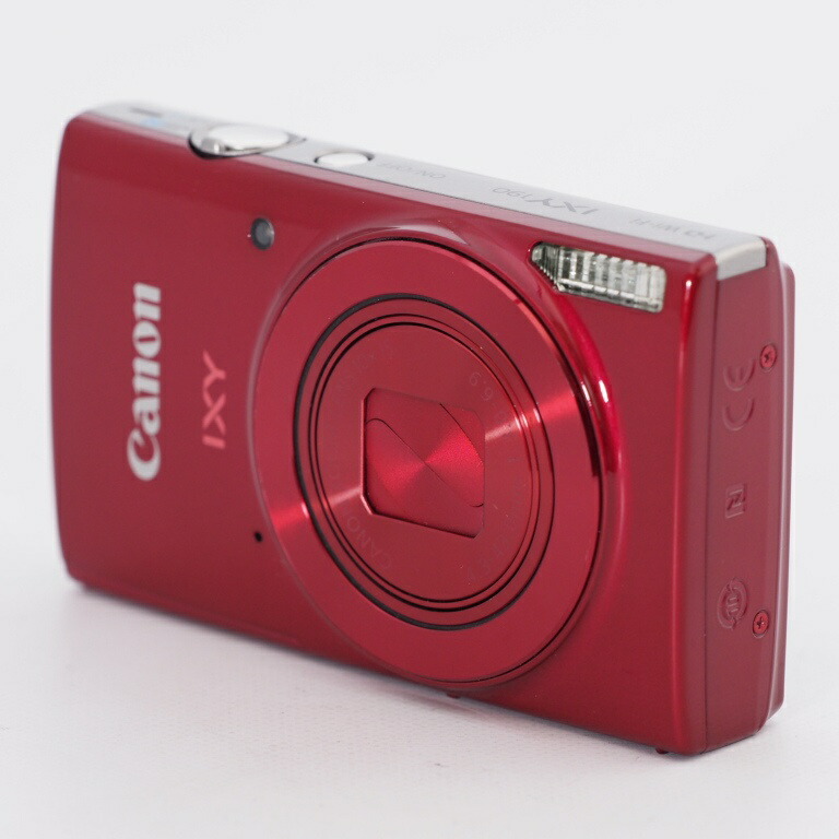 楽天市場】Canon キヤノン コンパクトデジタルカメラ IXY 190 レッド
