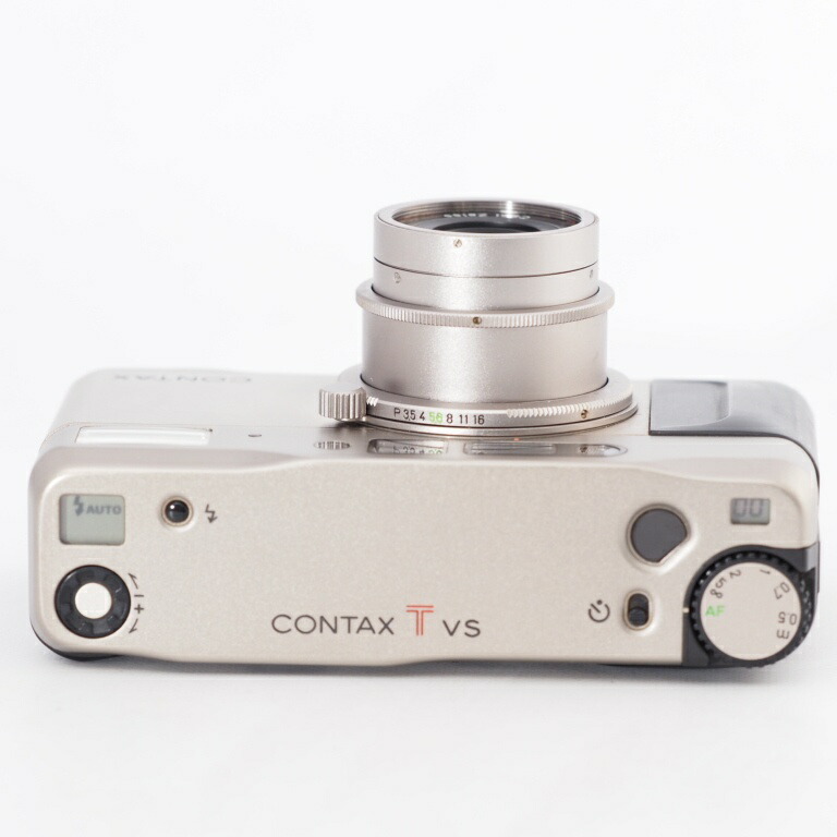 楽天市場】CONTAX TVS チタンシルバー コンタックス AFコンパクト