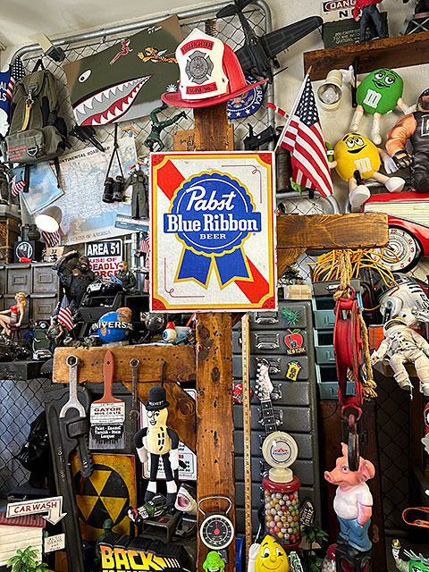 楽天市場】パブスト ブルーリボン ボトルラベル ブリキ看板 アメリカン