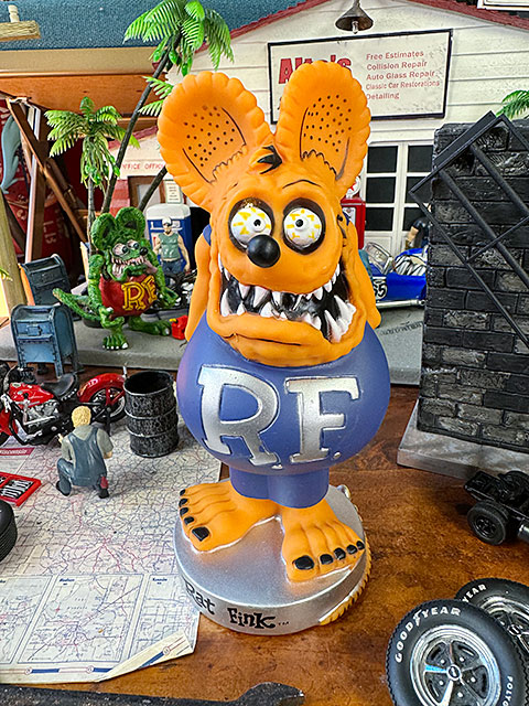 楽天市場】ファンコ ラットフィンク ボビングヘッド （オレンジ