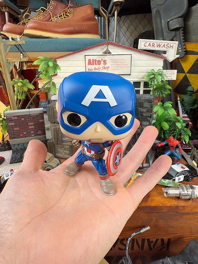 楽天市場】ファンコポップ マーベル ニュークラシック キャプテン