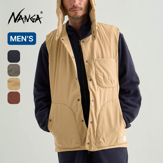 楽天市場】ナンガ ヒノックリップストップインナーダウンベスト NANGA