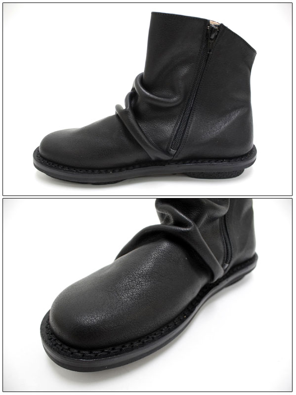 楽天市場】○trippen 【トリッペン】 サイドジッパーショートブーツ