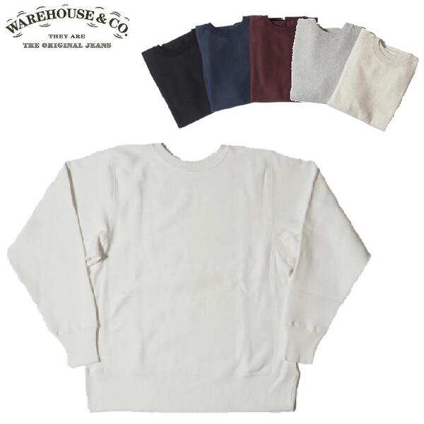楽天市場】WAREHOUSE Lot.483 無地裏起毛ヘビーウェイト脇リブ