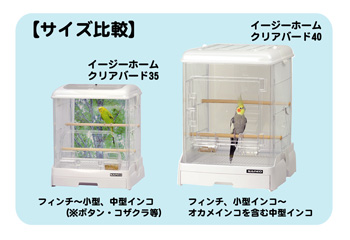 楽天市場】SANKO 993 イージーホーム クリアバード 40-WH（ホワイト