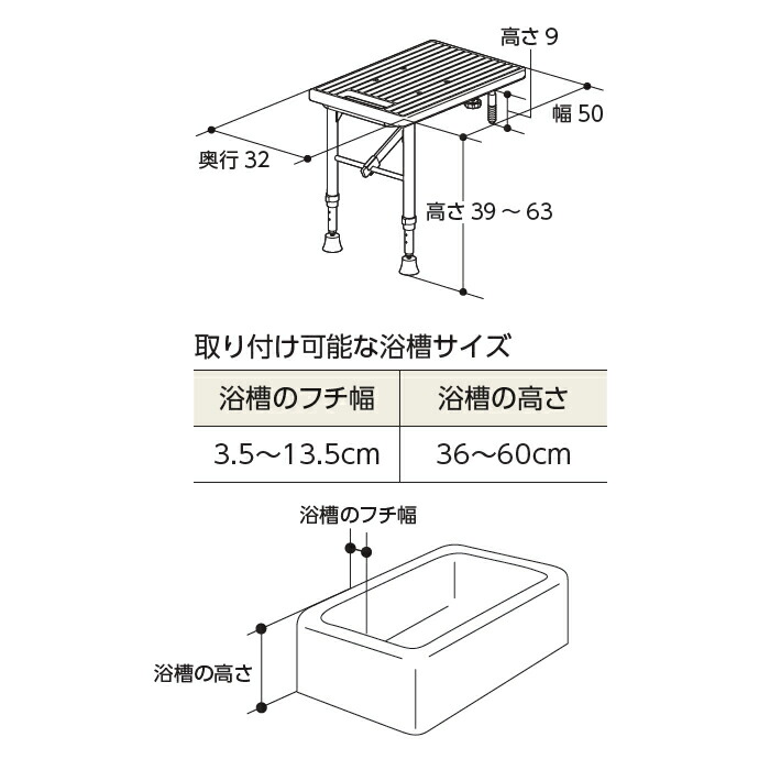 楽天市場】【移乗台】N-500 パナソニックエイジフリー VAL13001