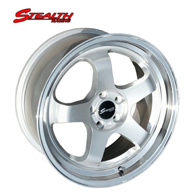 楽天市場】17インチ 5H100 8J 8J+40 5穴 ステルスレーシング K36 GT