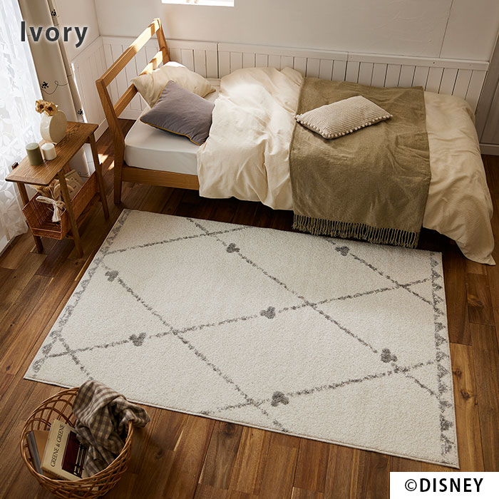 楽天市場】ラグ ミッキー ラインラグ DRM-1101 130×185 cm 洗える 日本