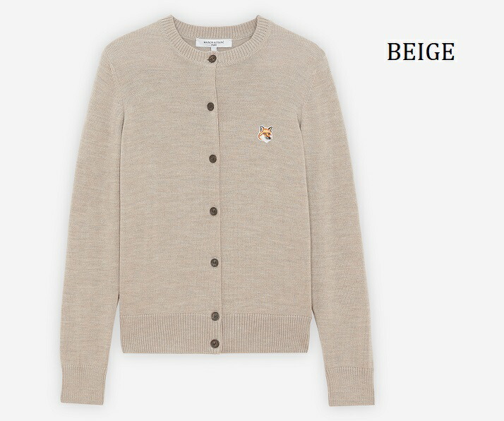 楽天市場】メゾンキツネ Maison kitsune カーディガン ニット セーター