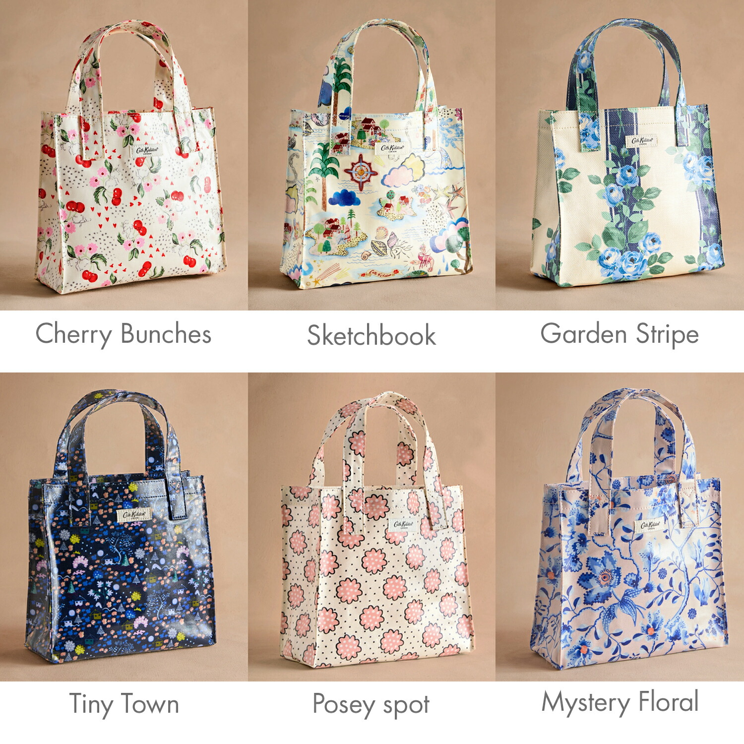 楽天市場】キャス キッドソン 公式 スモール ブックバッグ 16柄