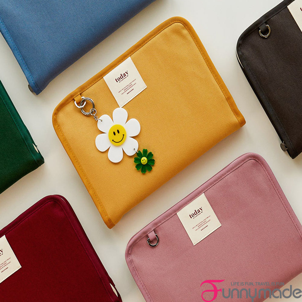 楽天市場】Funnymade CANVAS 6穴 DIARY COVER - A5 ノートカバー