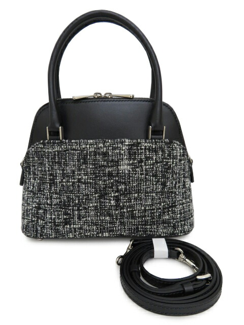 楽天市場】FOXEY バッグ ロンドングレース 40213 レザー×ツイード