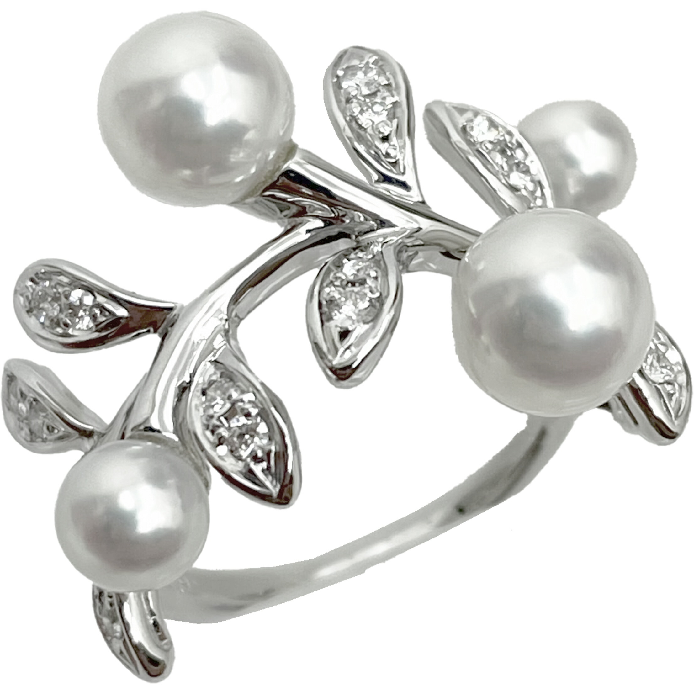 楽天市場】MIKIMOTO ミキモト パールダイヤリング PR-1363U