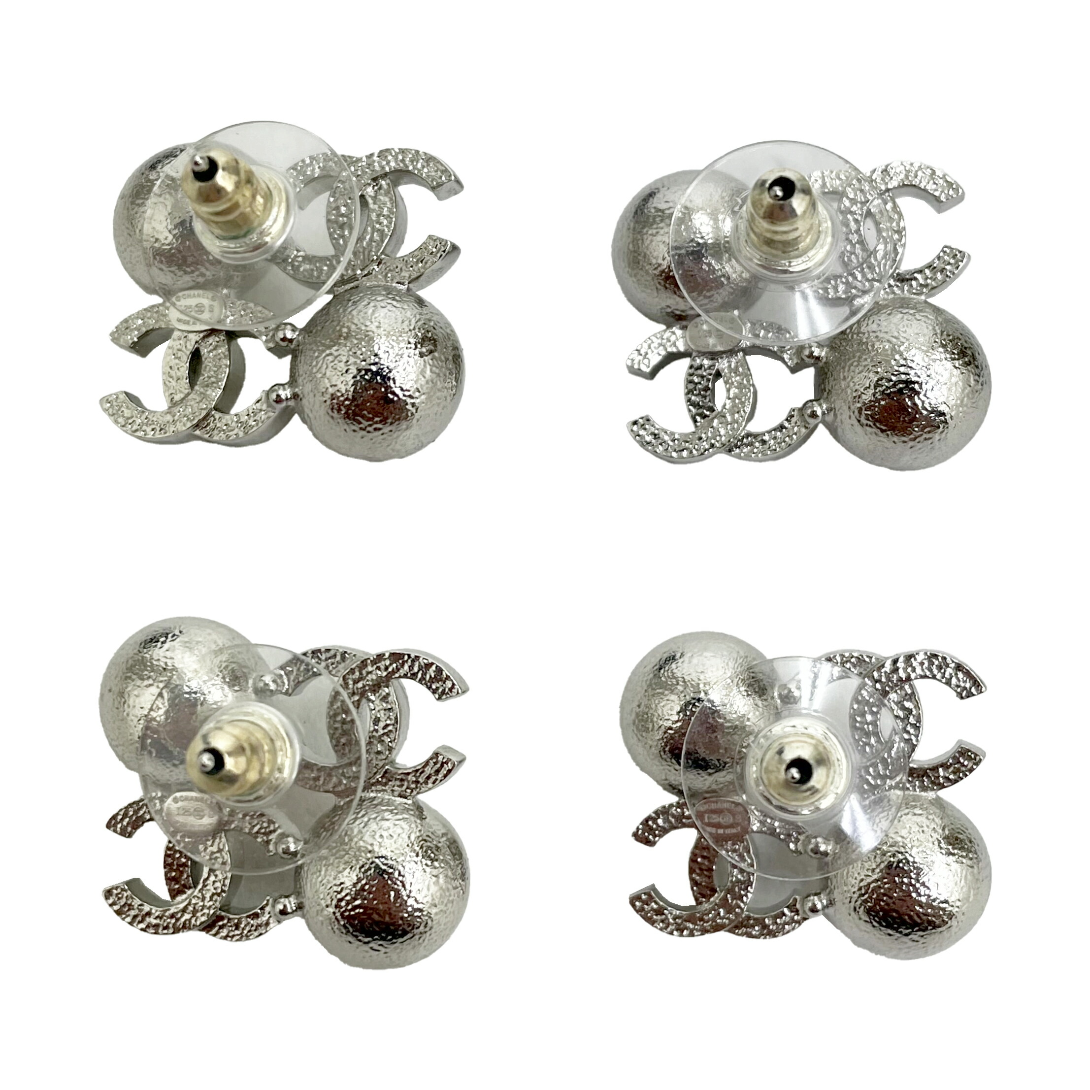 楽天市場】CHANEL シャネル ピアス 2025SS I25P シルバー