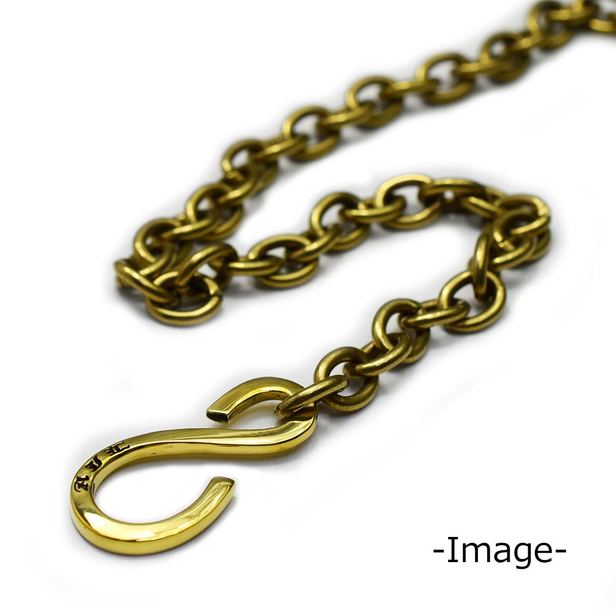 楽天市場】【33×15mm】 真鍮 ブラス カスタムパーツ エイトフック 八の