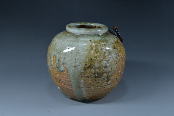 信楽焼 神山直彦作 掛花 信楽焼 神山直彦作 掛花 信楽焼 神山直彦作 掛