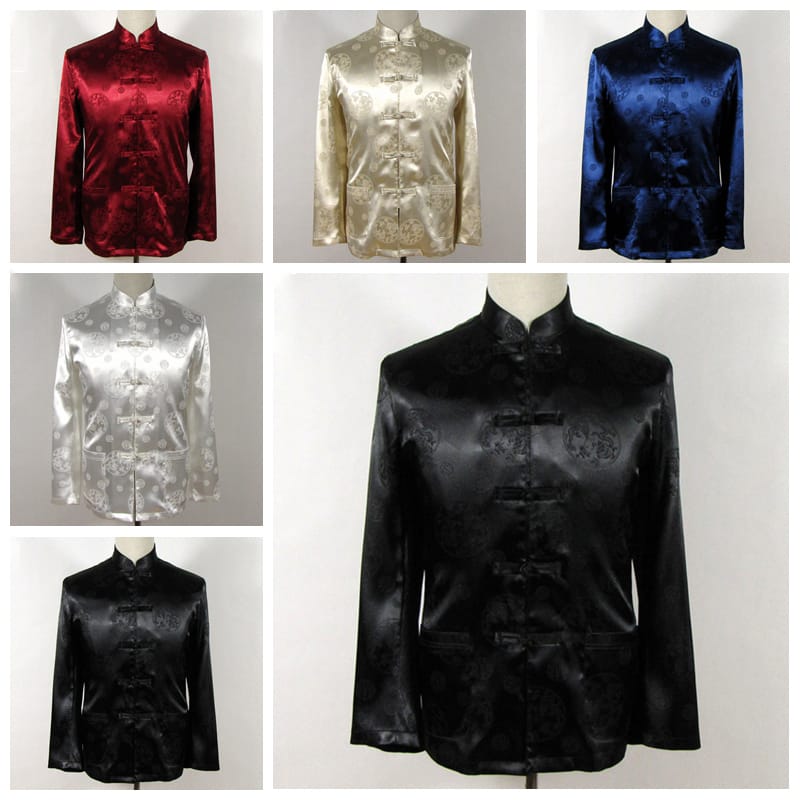 楽天市場】太極拳服 チャイナ服 メンズ 男性用 シャツ カンフー服 練習