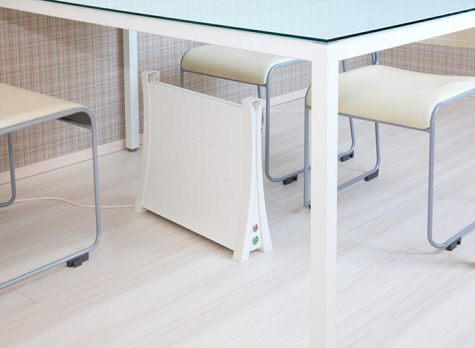 楽天市場】アルミパネルヒーター イコロ i-500 ホワイト 暖房器具 暖房