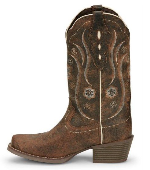 楽天市場】L2937 ジャスティン JUSTIN JESSE BROWN 花柄刺繍