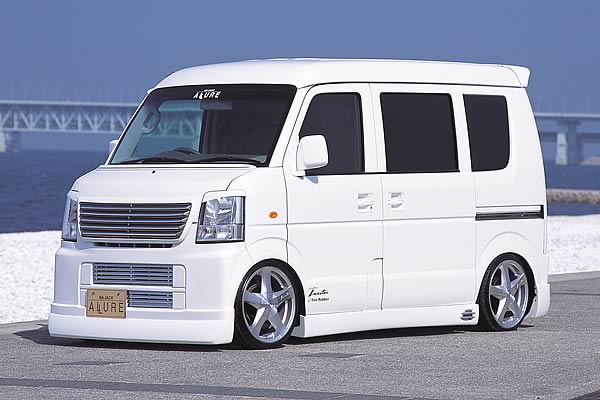 楽天市場】エブリィ（エブリー） DA64V フロントグリルモール