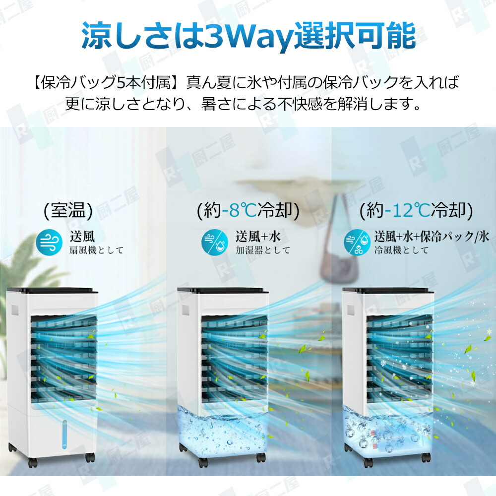 楽天市場】＼2025最新☆冷却MAX☆加湿☆1台4役／冷風機 小型 扇風機