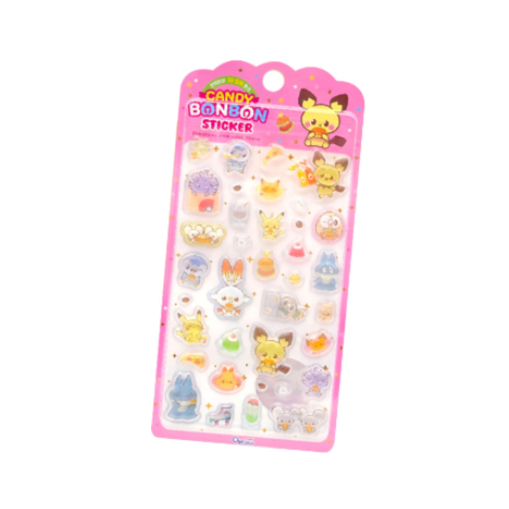 楽天市場】ポケモン シール ポケピース シール 全4種 ステッカー 3D