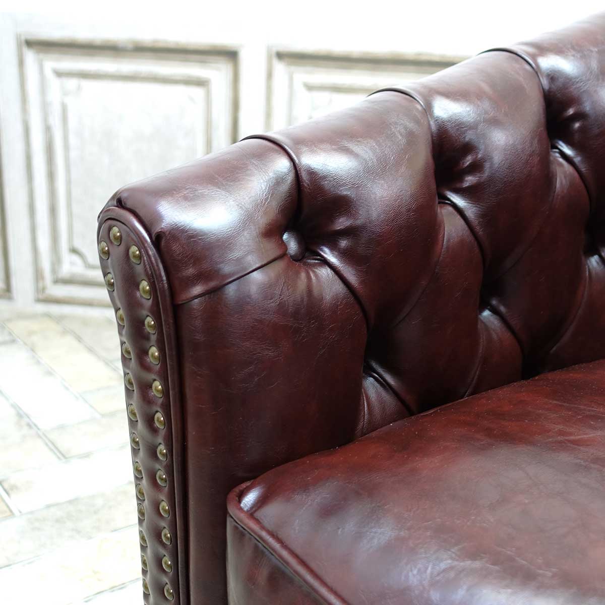 楽天市場】輸入家具 チェスターフィールド ソファ デザイナーズ そふぁ