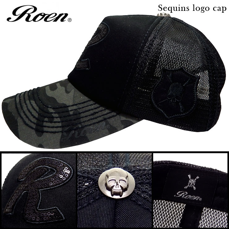 楽天市場】Roen（ロエン）男女兼用、CAP キラキララインストーン