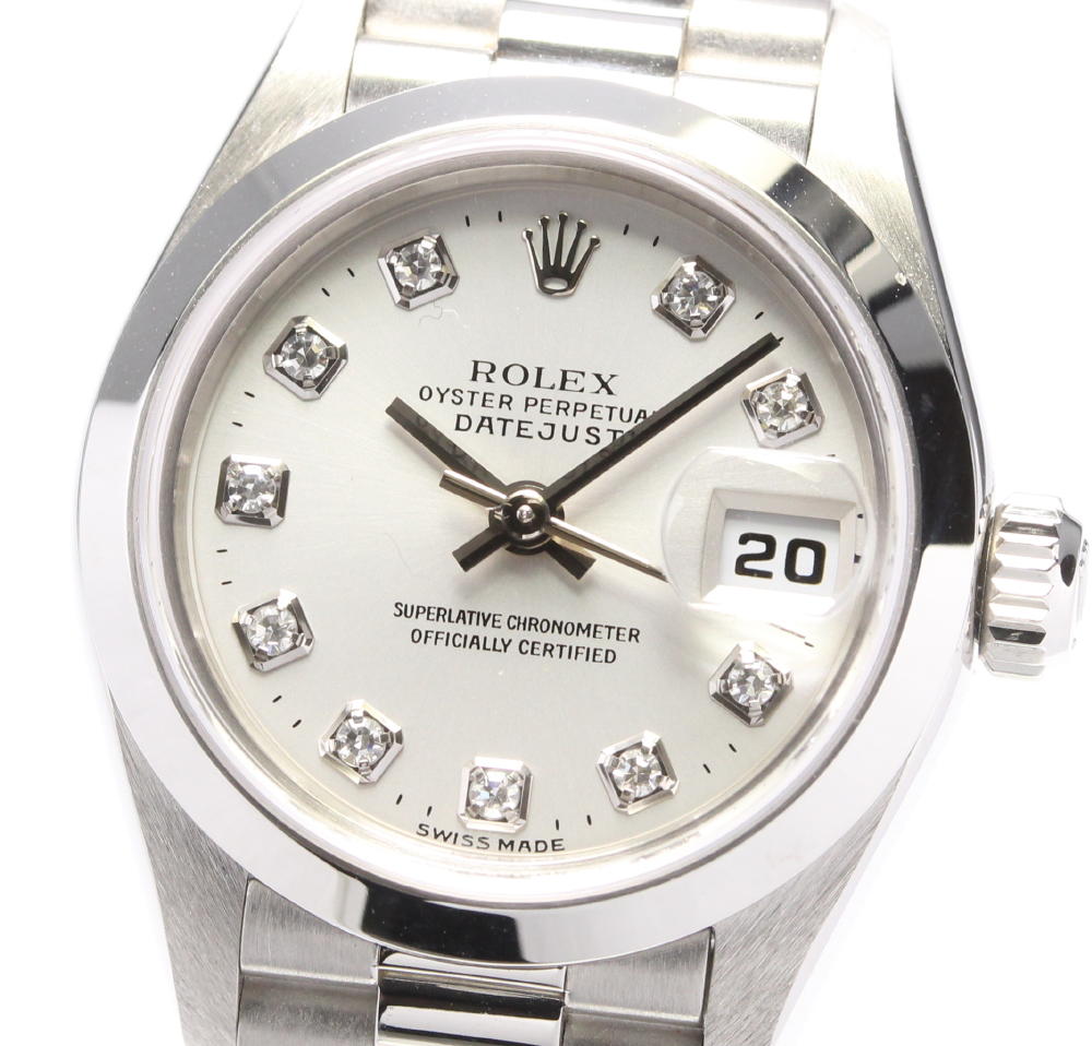 楽天市場】☆良品 箱保付き【ROLEX】ロレックス デイトジャスト 79166G