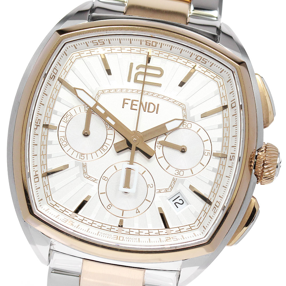 楽天市場】フェンディ FENDI 22400L-444 メメント デイト クロノグラフ