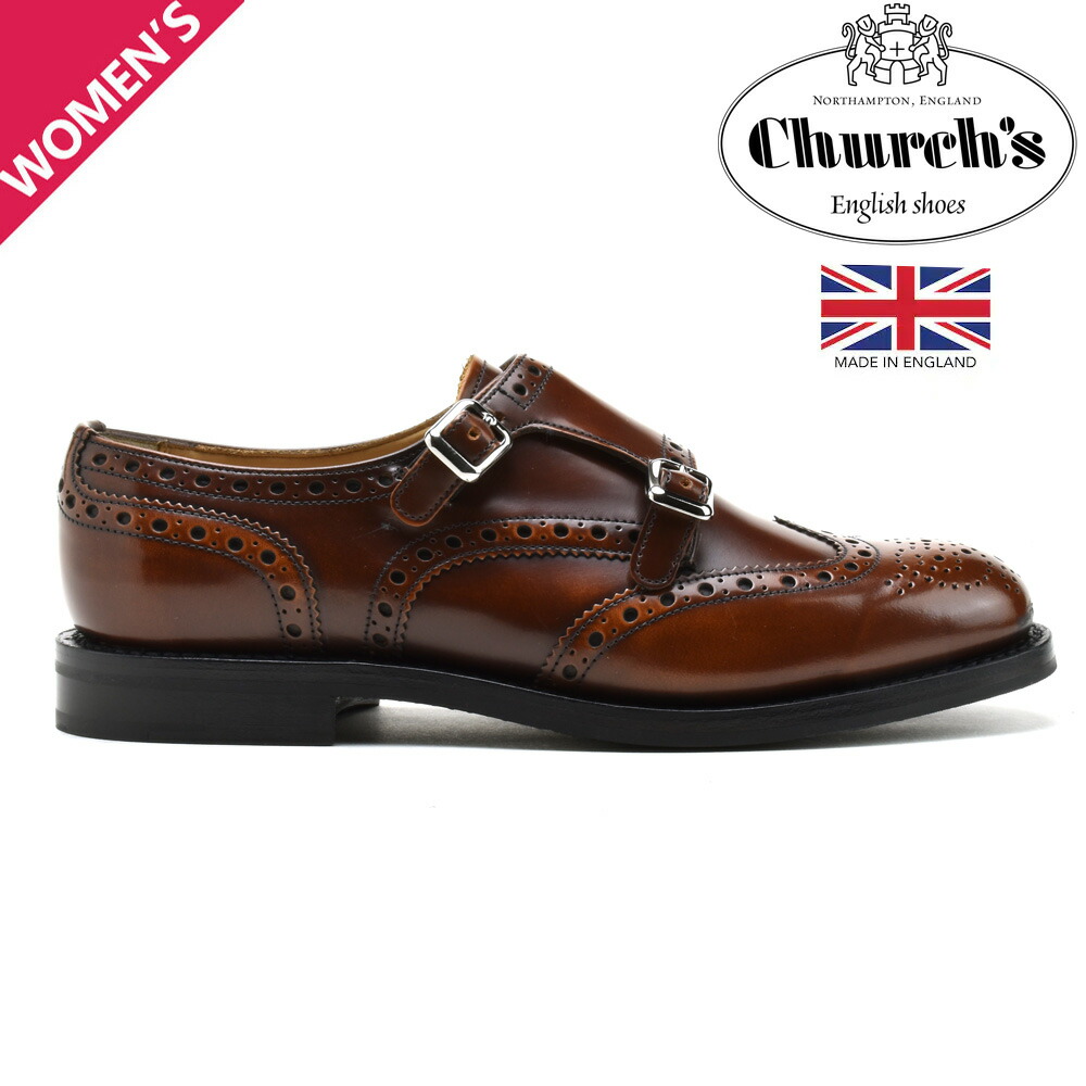 楽天市場】チャーチ レディース ラナ ダブルモンクストラップ シューズ