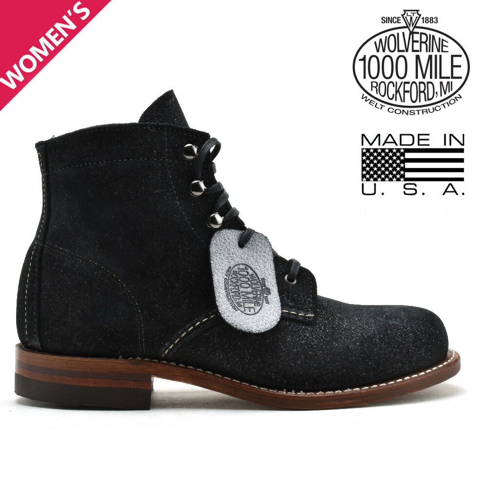 楽天市場】ウルヴァリン 1000マイル ブーツ レディース ワークブーツ