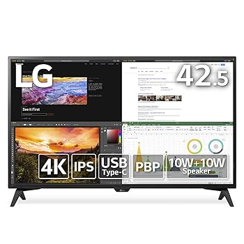 楽天市場】LG 43SQ700S-W スマートディスプレイ 42.5インチ 4Kの通販